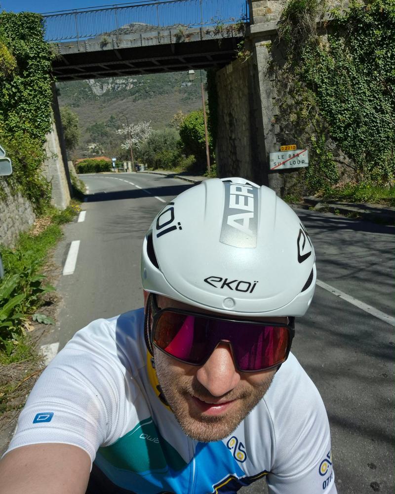 Oli Bürger, Guide bei Cycling Azur, bei Le Bar-sur-Loup